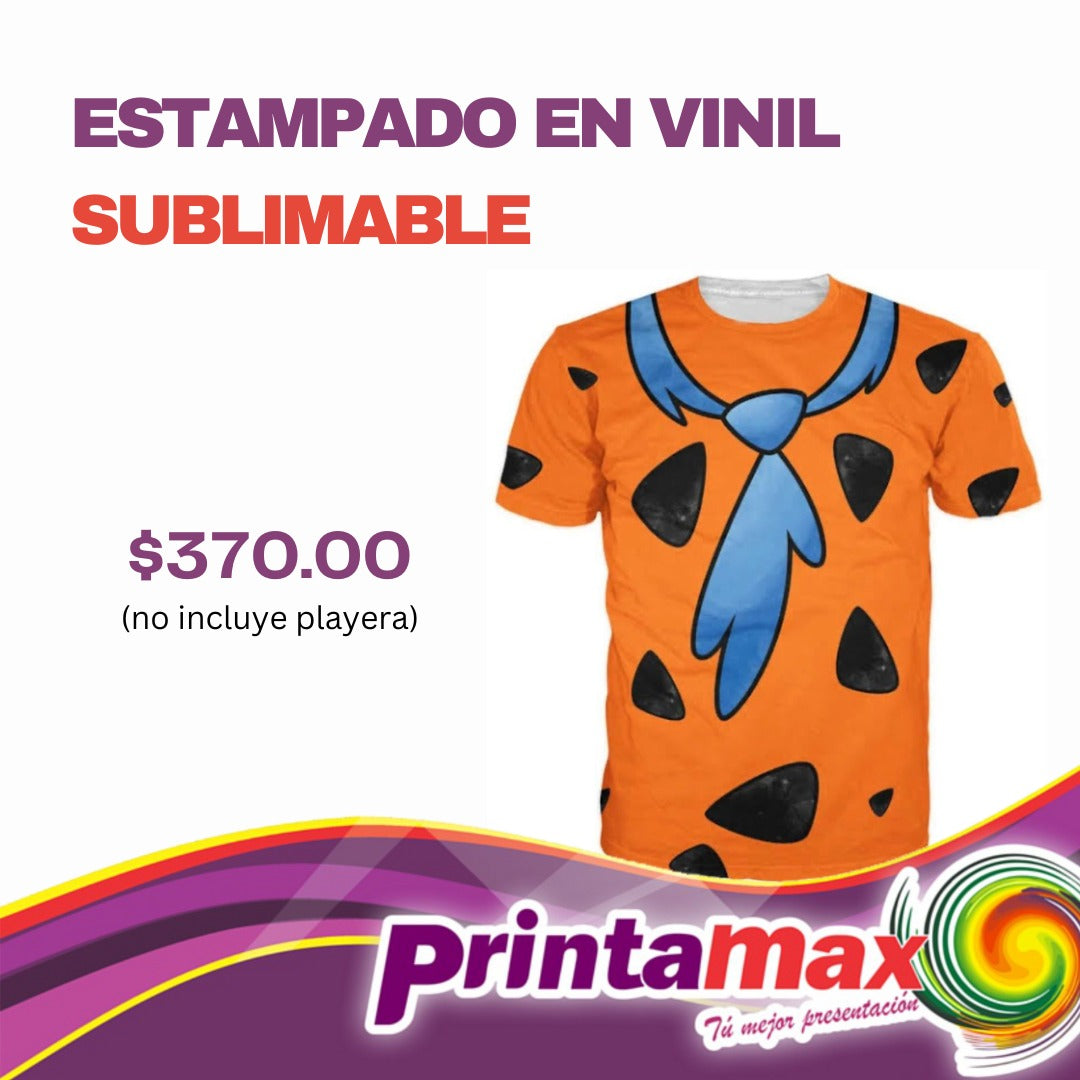 Estampado en vinil sublimable
